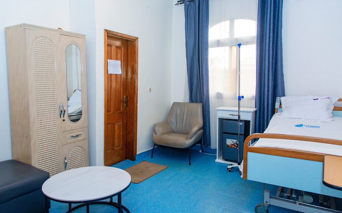 Chambre d'hospitalisation privée de la maternité