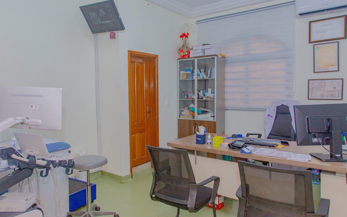 Bureau de consultation de cardiologie